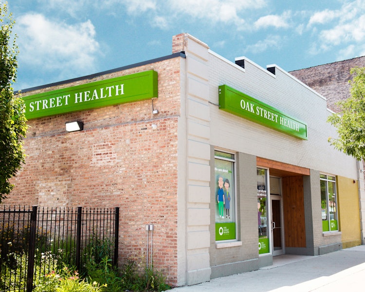 An exterior shot of the Madison St health clinic in Chicago, Illinois.