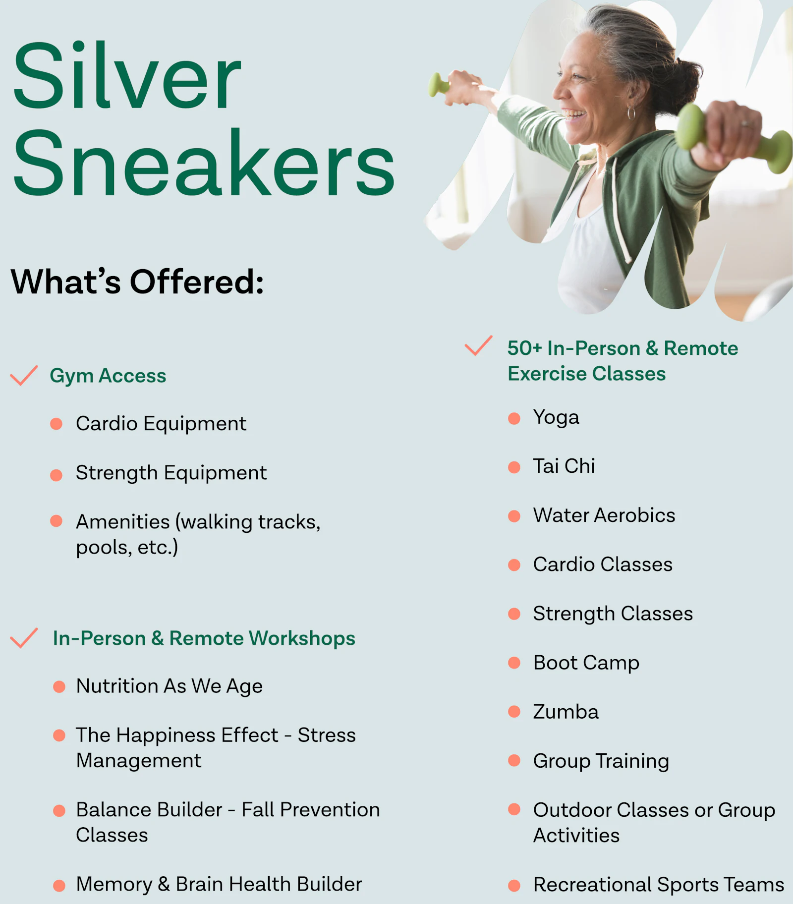 What is Silver Sneakers: Eligibility, Cost, & More | Oak ...