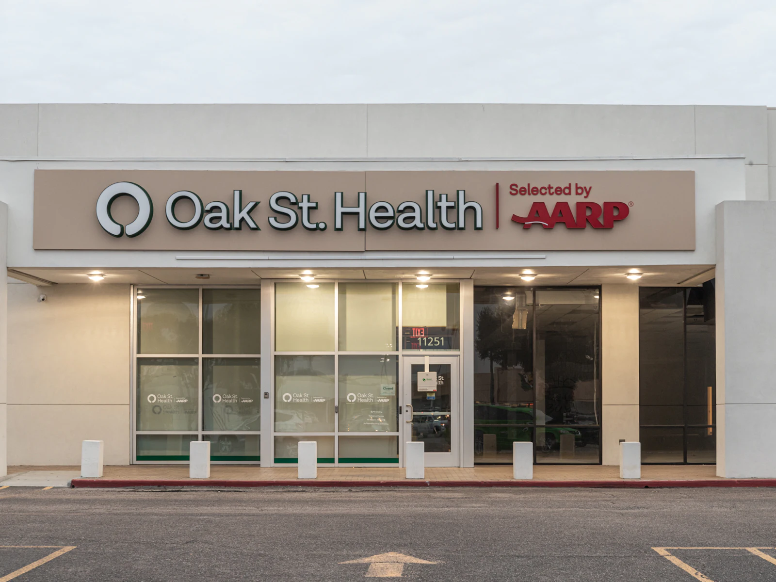 The exterior of the West Bellfort primary care clinic in Houston, Texas.
